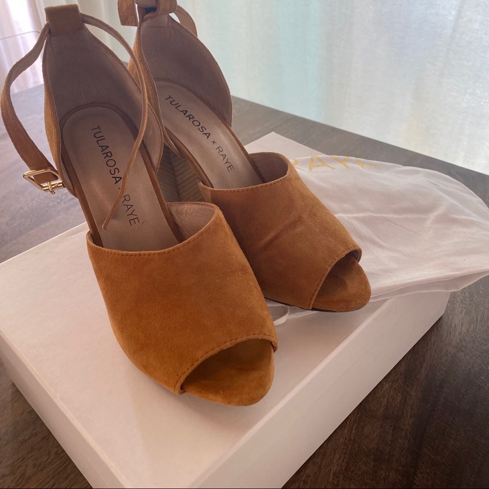 *Sold*Tularosa+Raye London Stacked Heel